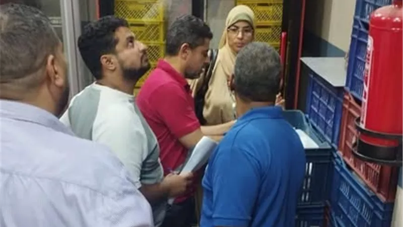 تحرير ١٢٥ محضر في حملة لمراقبة الأغذية بالإسماعيلية