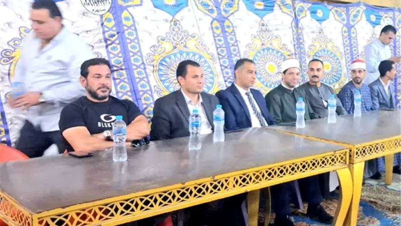 مديرالرياضة بالقليوبية يشهد احتفال مركز شباب نامول بالمولد النبوى