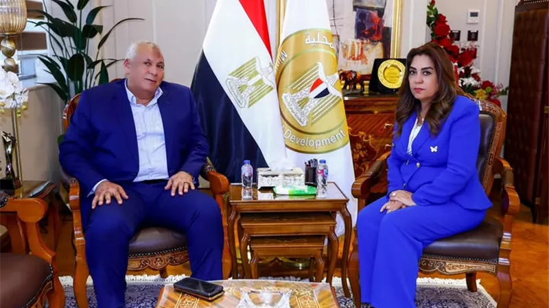 وزيرة التنمية المحلية تتابع المشروعات التنموية والخدمية بالوادي الجديد