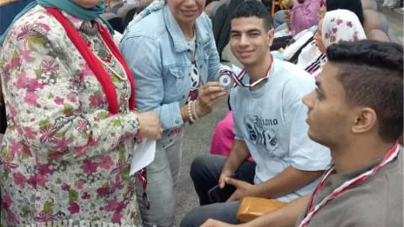 مشاركة متميزة لجامعة السادات بمهرجان ذوي الهمم الرياضى في بنها