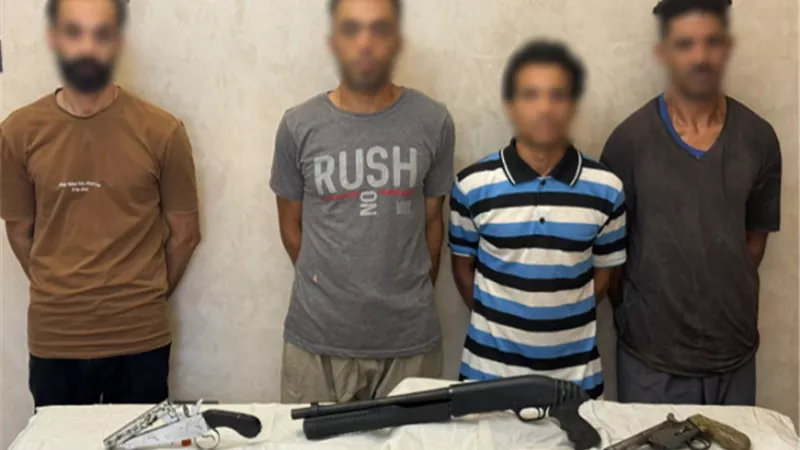 ضبط 4 متهمين في واقعة إطلاق نار وإصابة 3 أشخاص بالقليوبية