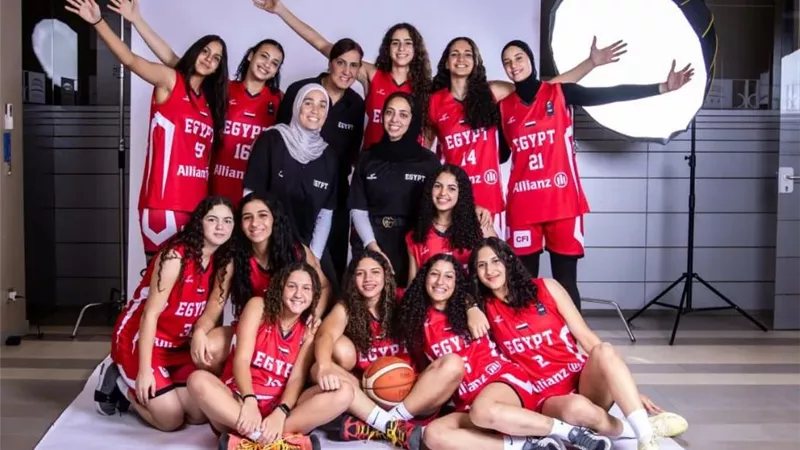 منتخب ناشئات السلة يواجه الكاميرون في بطولة الأفروباسكت