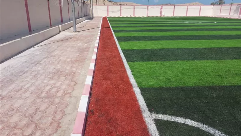 وزارة الشباب تُنهي أعمال تطوير ملعب مركز شباب زغلول أبوزيد