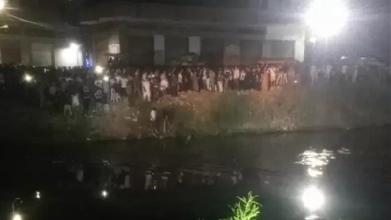 مصرع 5 اشخاص غرقا بترعة بالشرقية