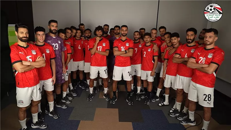 لاعبو منتخب مصر الثانى يوجهون رسالة دعم لزملائهم قبل مواجهة إثيوبيا