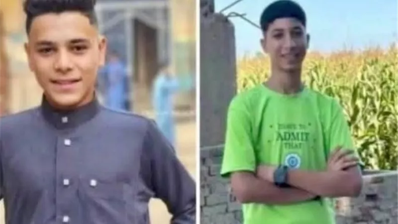 مصرع طالبين يستقلان دراجة نارية..صدمتهما سيارة يالمنوفية