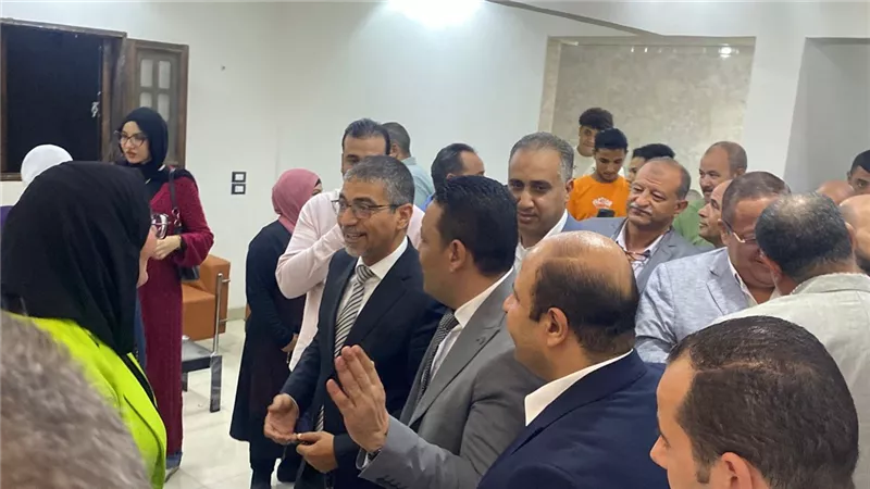 حزب الجبهة الوطنية يفتتح مقر أمانة مركز سمالوط