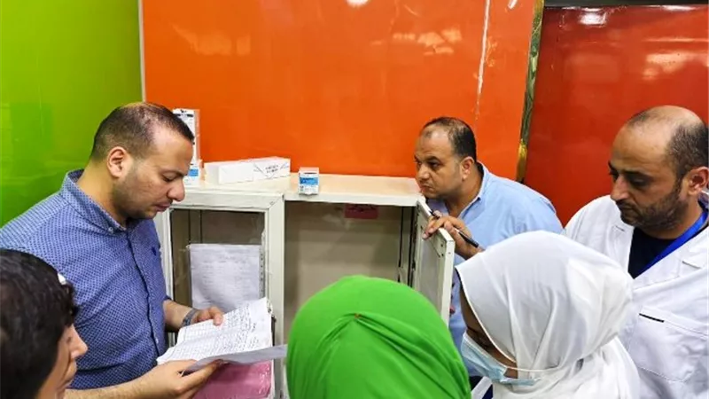 وكيل صحة البحيرة فاجا مستشفى أبوالمطامير