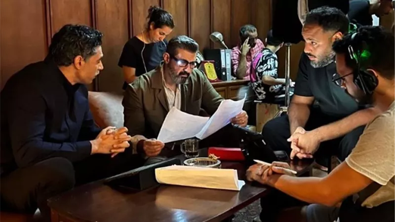 ياسر جلال يوجه الشكر لأبطال مسلسل 