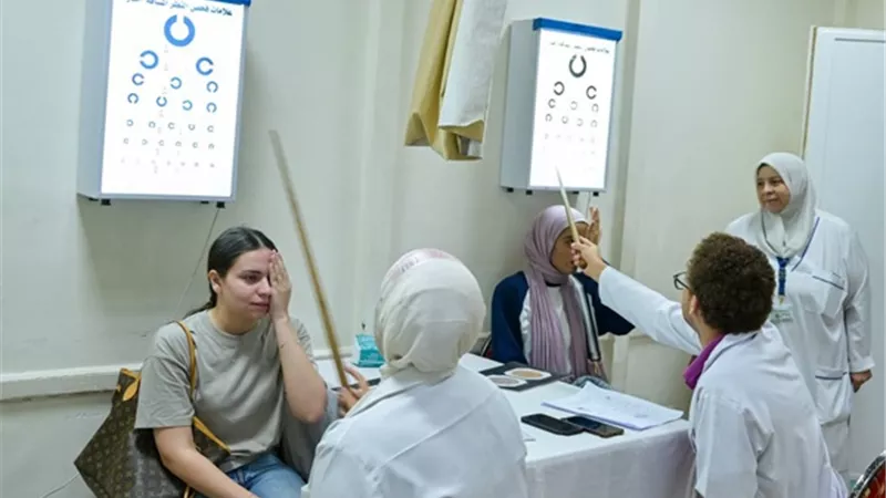 جامعة القاهرة تبدأ الكشف الطبي للطلاب الجدد