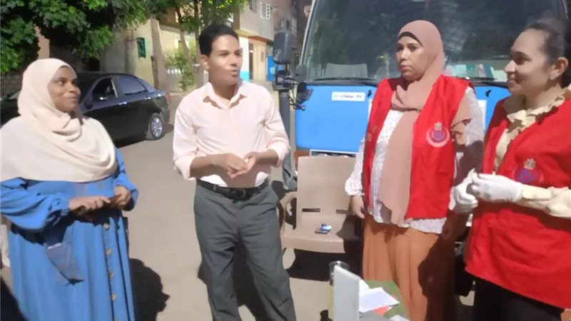 قافلة طبية مجانية بوحدة سطيح الصحية بإسنا جنوب الأقصر