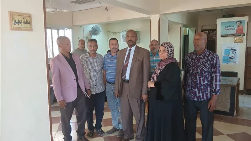 وكيل وزارة التضامن بالأقصر يتفقد وحدة الطود الاجتماعية