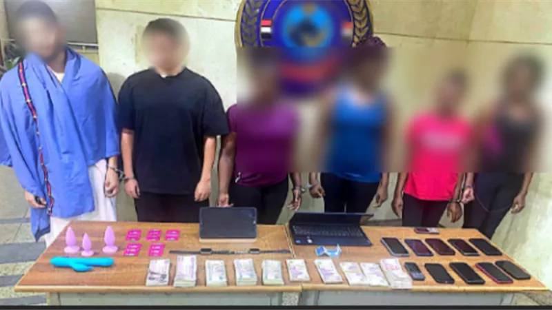 ضبط أجنبية تدير نادى صحى لممارسة الأعمال المنافية للٱداب بالقاهرة