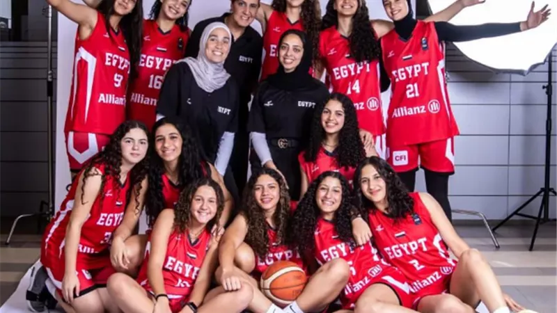 منتخب ناشئات كرة السلة يهزمن كينيا في بطولة الأفروباسكت