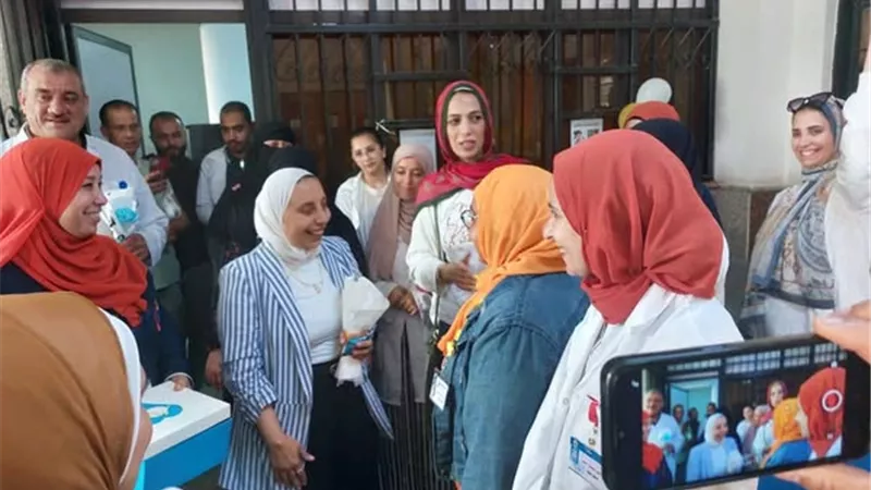 مستشفى حميات الإسماعيلية تحتفل باليوم العالمى لسلامة المرضى..صور