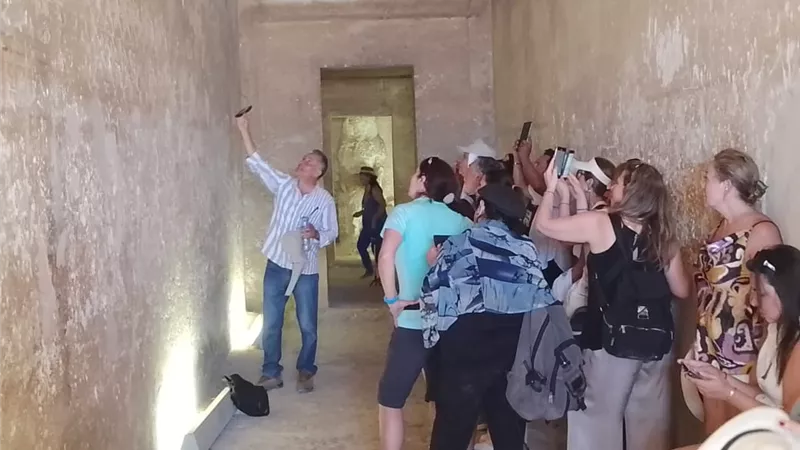 المنيا تتألق على خريطة السياحة العالمية وتستقبل وفودا أجنبية..صور