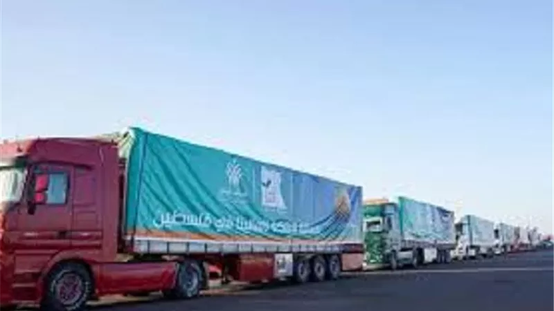 إكسترا نيوز: قوافل الإغاثة المصرية تواجه عراقيل إسرائيلية مستمرة