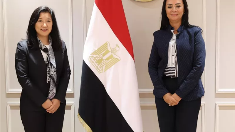 وزيرة التضامن تلتقي الممثلة الجديدة لبرنامج الأمم المتحدة الإنمائى في مصر