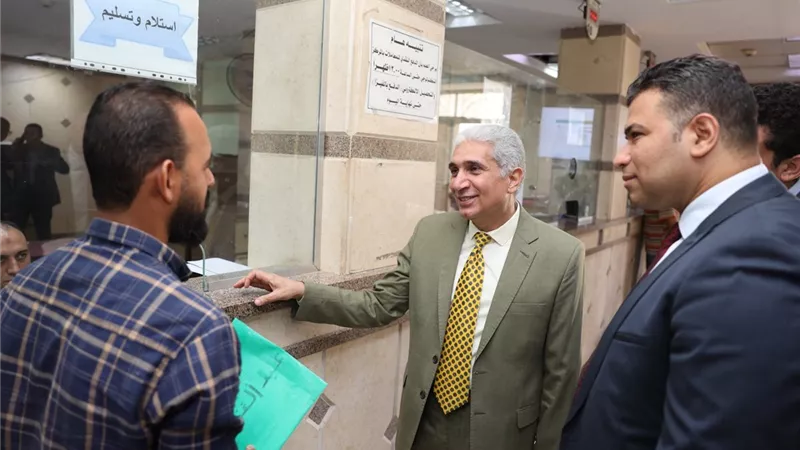 لجنة وزارة التنمية المحلية تتفقد المراكز التكنولوجية بالمنيا..صور