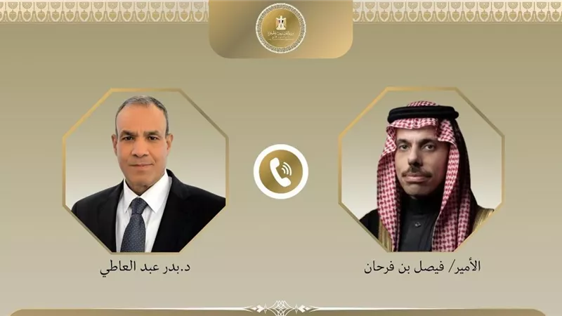 وزير الخارجية ونظيره السعودي يعربان عن رفضهما الجرائم الاسرائيلية ضد الشعب الفلسطيني