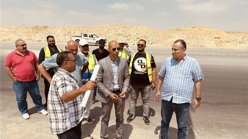 رئيس جهاز القاهرة الجديدة يتفقد مشروعات الامتداد الجنوبي .. صور