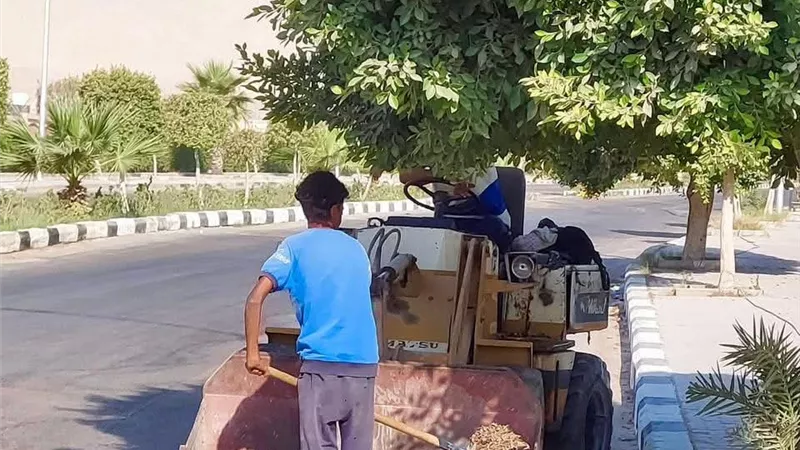 جهاز مدينة السويس الجديدة يواصل تطويرالمنطقة الصناعية بعتاقة