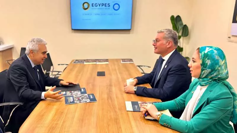 وزير البترول يبحث مع بيرول مستجدات التعاون المشترك في التحول الطاقي
