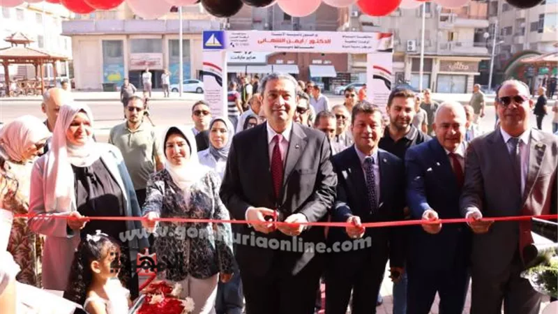 الشهابي يفتتح مبنى الوحدة المحلية لمركز ومدينة دمياط