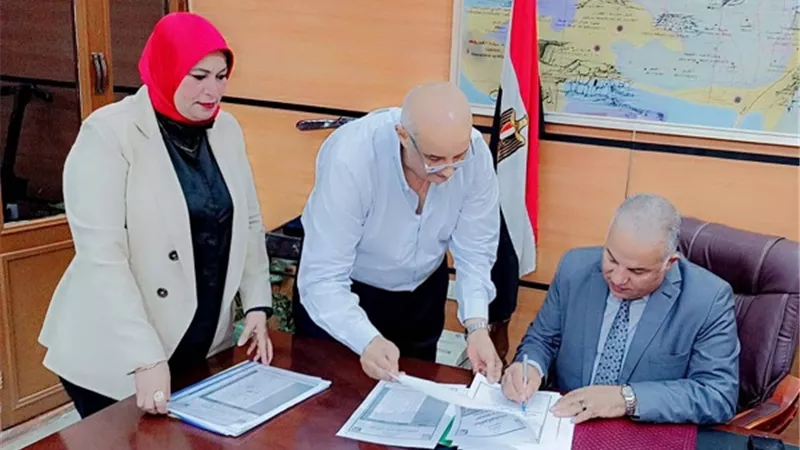 اعتماد نتيجة القبول بالتعليم والتدريب المزدوج بالفيوم.