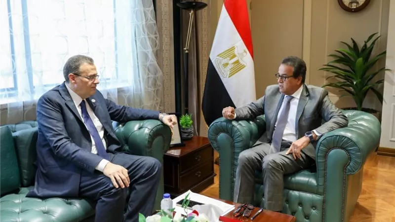 وزير الصحة يستقبل رئيس المركزي للتنظيم والإدارة