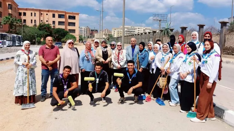 جامعة بنها تطلق حملة لتجميل الحرم الجامعي استعدادًا للعام الدراسي