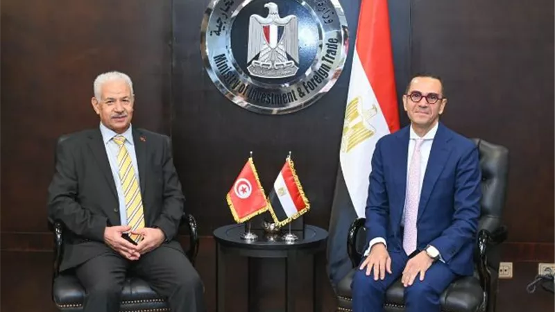 وزير الاستثمار يستقبل نظيره التونسي لبحث سبل تعزيز التعاون