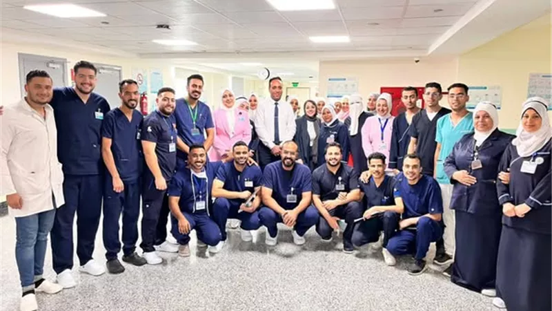 مستشفى القنطرة غرب تحصل على معايير الاعتماد والرقابة الصحية..صور