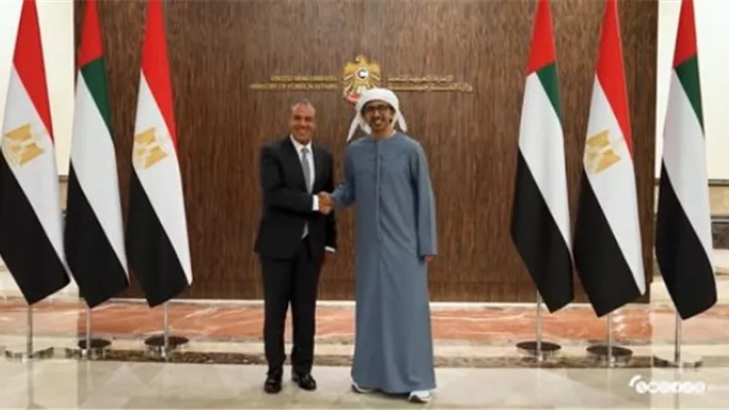 عبدالعاطي ونظيره الإماراتي يؤكدان على الاعتزاز البالغ بعلاقات البلدين