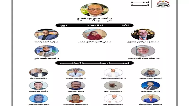 حزب الجبهة الوطنية بالمنيا يعلن تشكيل أمانة الصحة