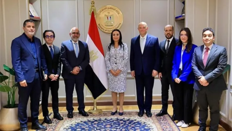 وزيرة التضامن تبحث مع البنك الدولي تعزيز التعاون في الحماية الاجتماعية