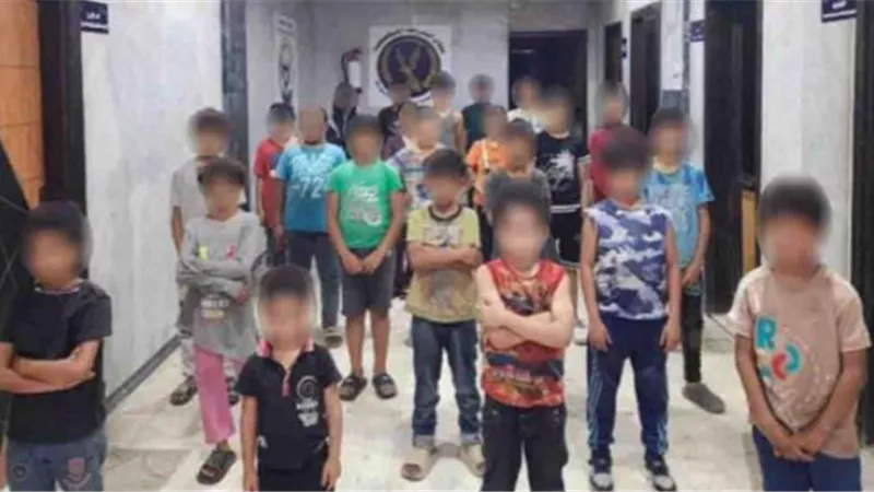 ضبط 23 حدثًا معرضين للخطر بالقاهرة والجيزة وتسليمهم لأهاليهم