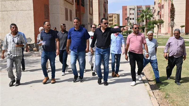 رئيس جهاز العاشر يوجّه برفع كفاءة خدمات الحي الـ15