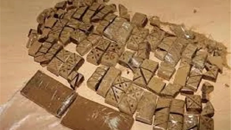 ضبط 30طربه.حشيش قبل ترويجها بالعاشر من رمضان