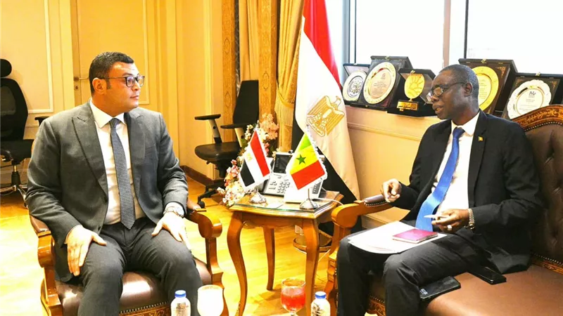 وزير الإسكان يستقبل سفير جمهورية السنغال في القاهرة لبحث تعزيز التعاون