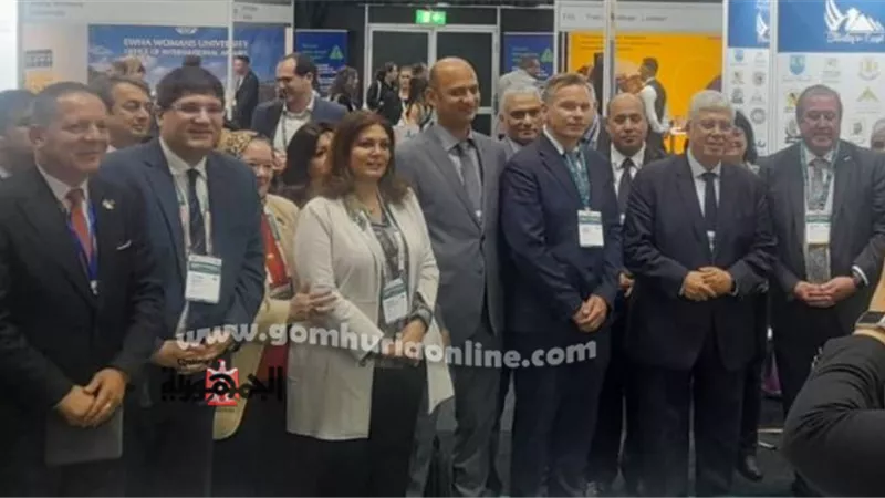 جامعة السادات تشارك بالمعرض الدولي للتعليم العالي بالسويد