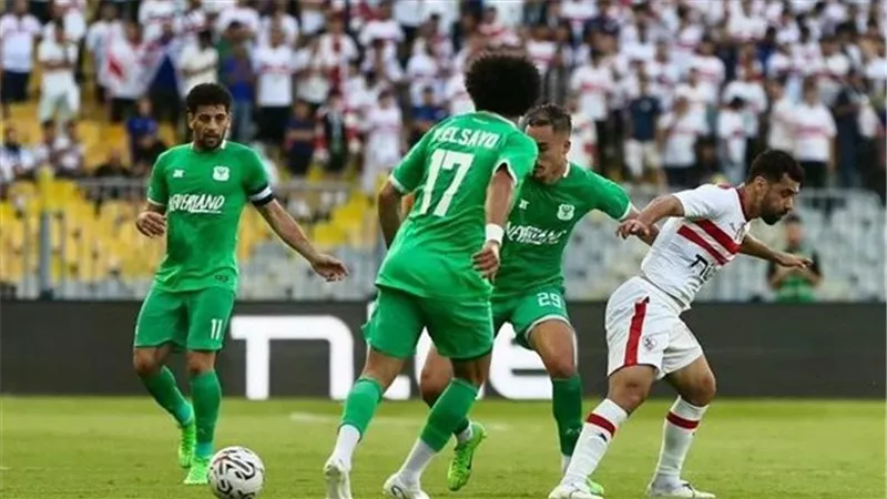 الزمالك والمصري مباراة نارية على قمة الدوري المصري