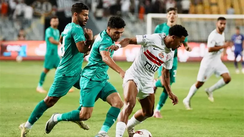 الزمالك يفوز على المصري بثلاثية نظيفة.. ويستعيد صدارة الدوري