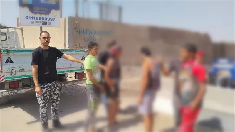 الجيزة تضبط نباشين يروعون المارة ويسرقون مكونات الممشى السياحي