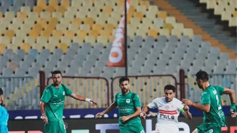 رجل مباراة الزمالك والمصري في الدوري