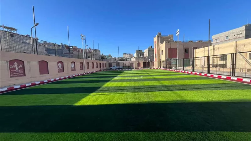 وزارة الشباب تُـعلن الانتهاء من إنشاء ملعب مركز شباب السلام بالعريش