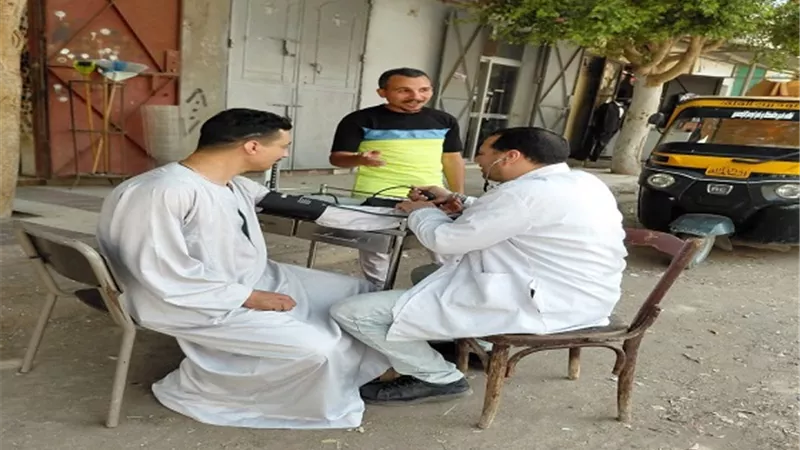 تواصل 100 يوم صحة تقديم خدماتها لأكثر من 284 ألف مواطن بالمنيا