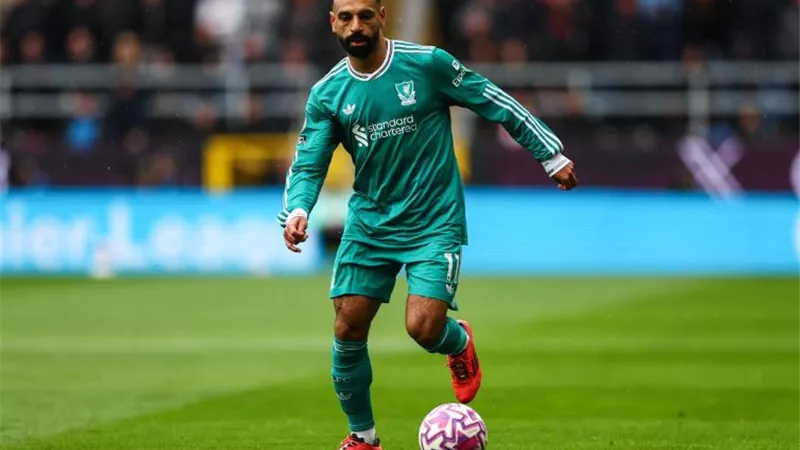 أرقام محمد صلاح فى مباراة ليفربول ضد بيرنلي