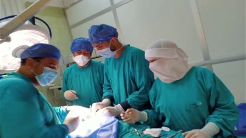 جراحة ناجحة لشاب شرقاوى بالوجه والفكين