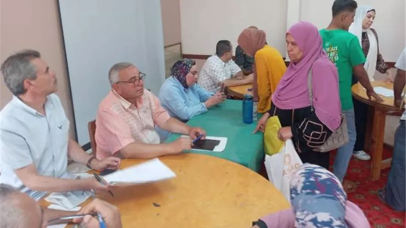 توزيع طلاب الدمج على اقسام التعليم الفني ببنى سويف